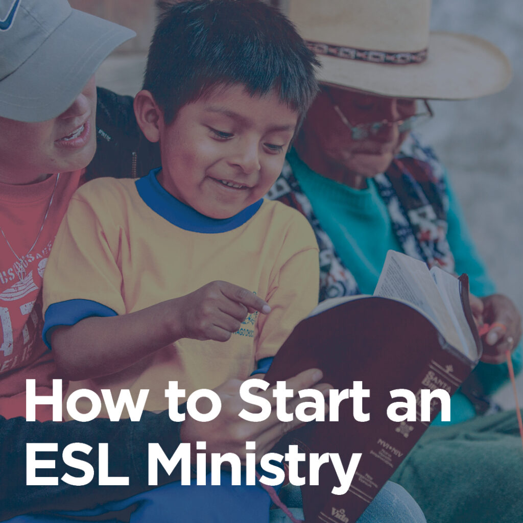 How to Start an ESL Ministry